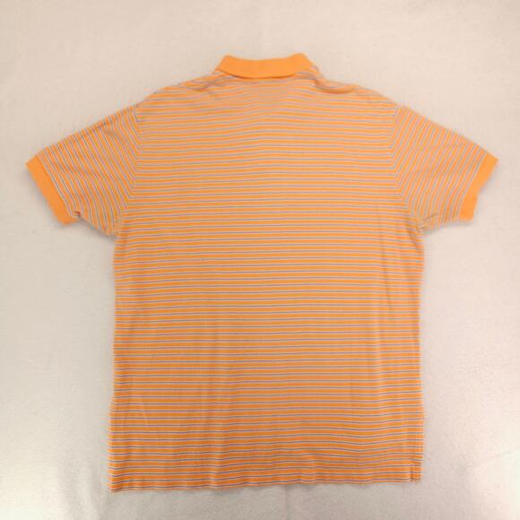 Polo by Ralph Lauren Collared Short Sleeve Polo Shirt Mens Size XL Orange - Picture 9 of 9